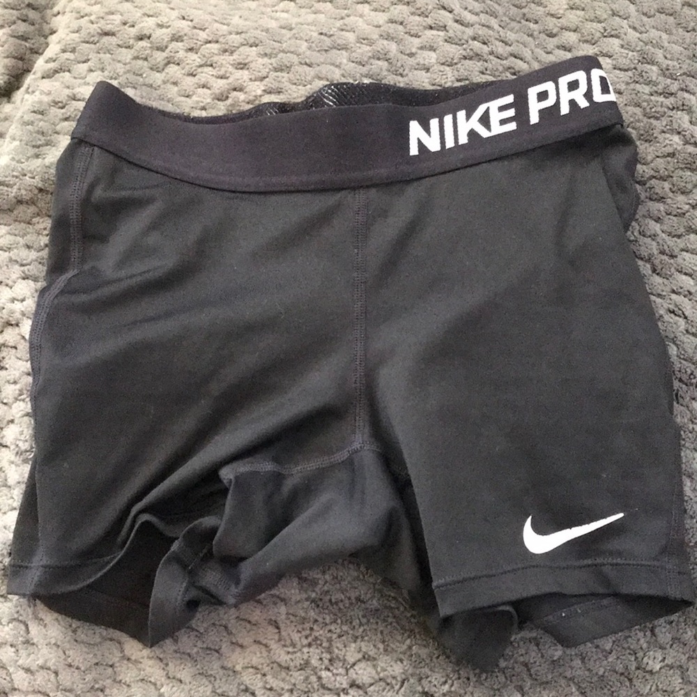 Nike pro spandex shorts